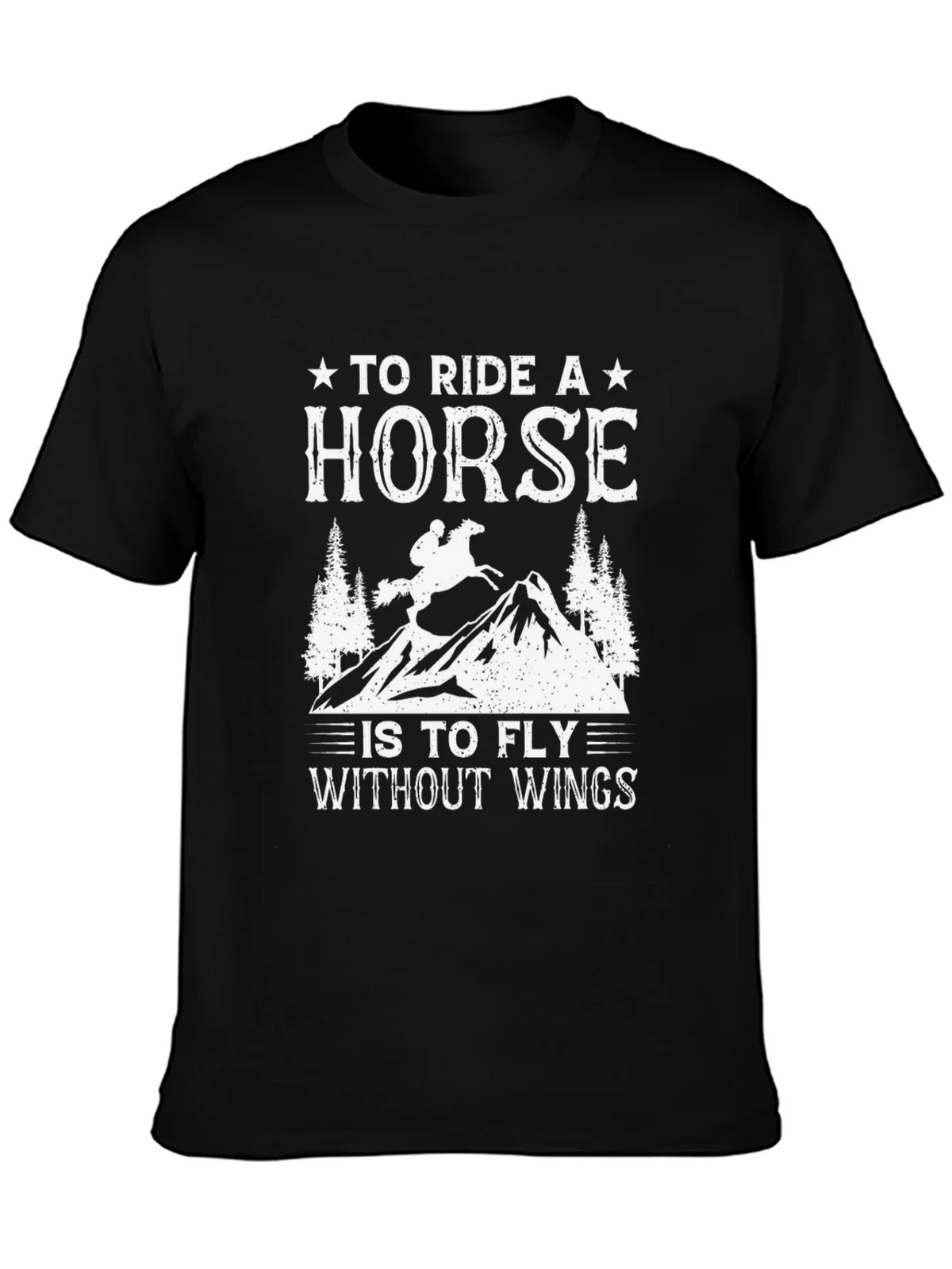 Horse Riding T-Shirt: To Ride A is To Fly product image 6