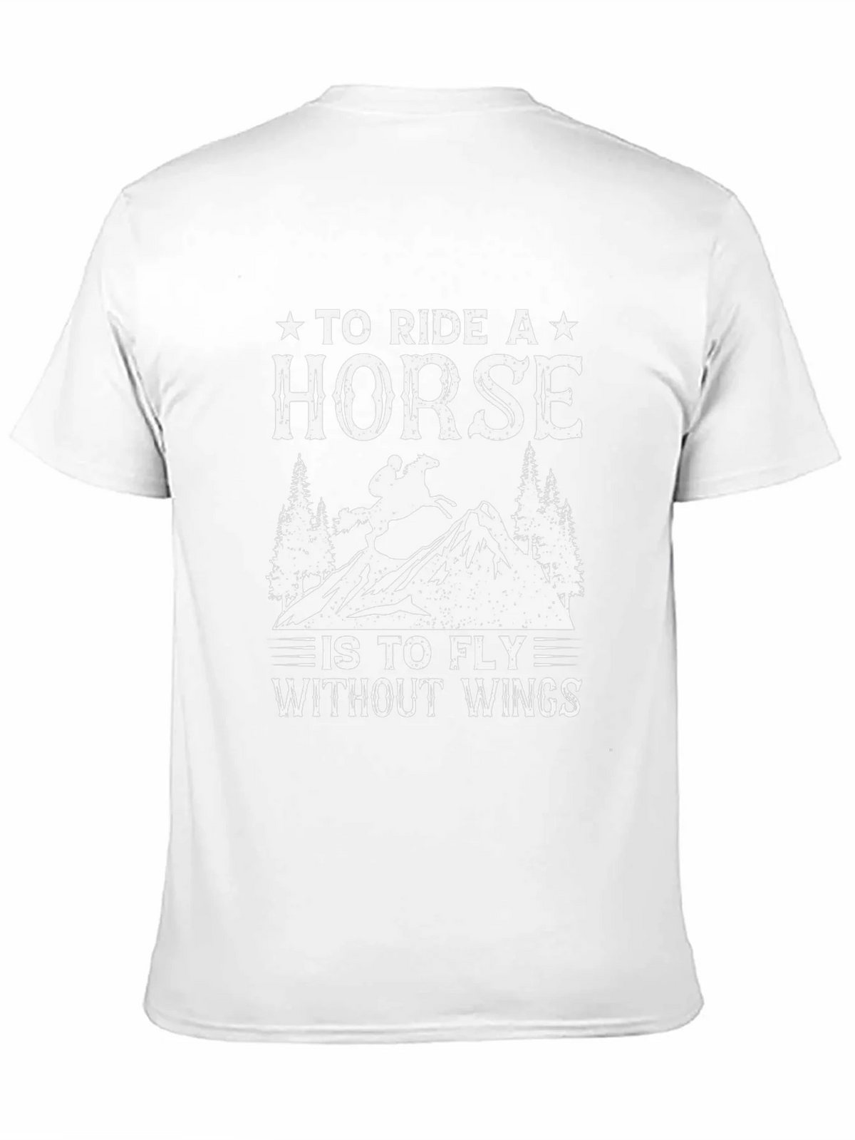 Horse Riding T-Shirt: To Ride A is To Fly product image 2