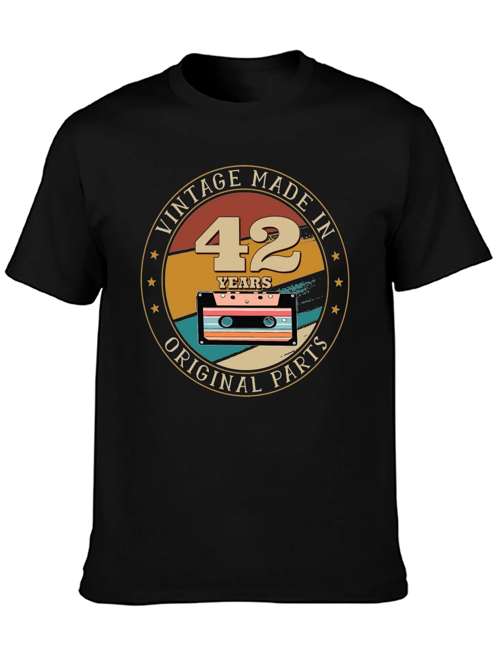 Vintage Made in 42 Years Original Parts T-Shirt product image 6