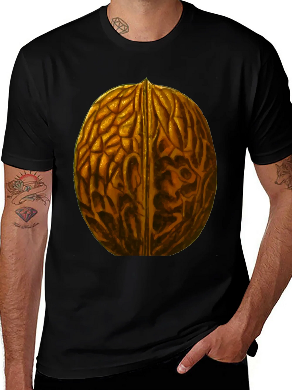 Walnut Brain T-Shirt product image 1