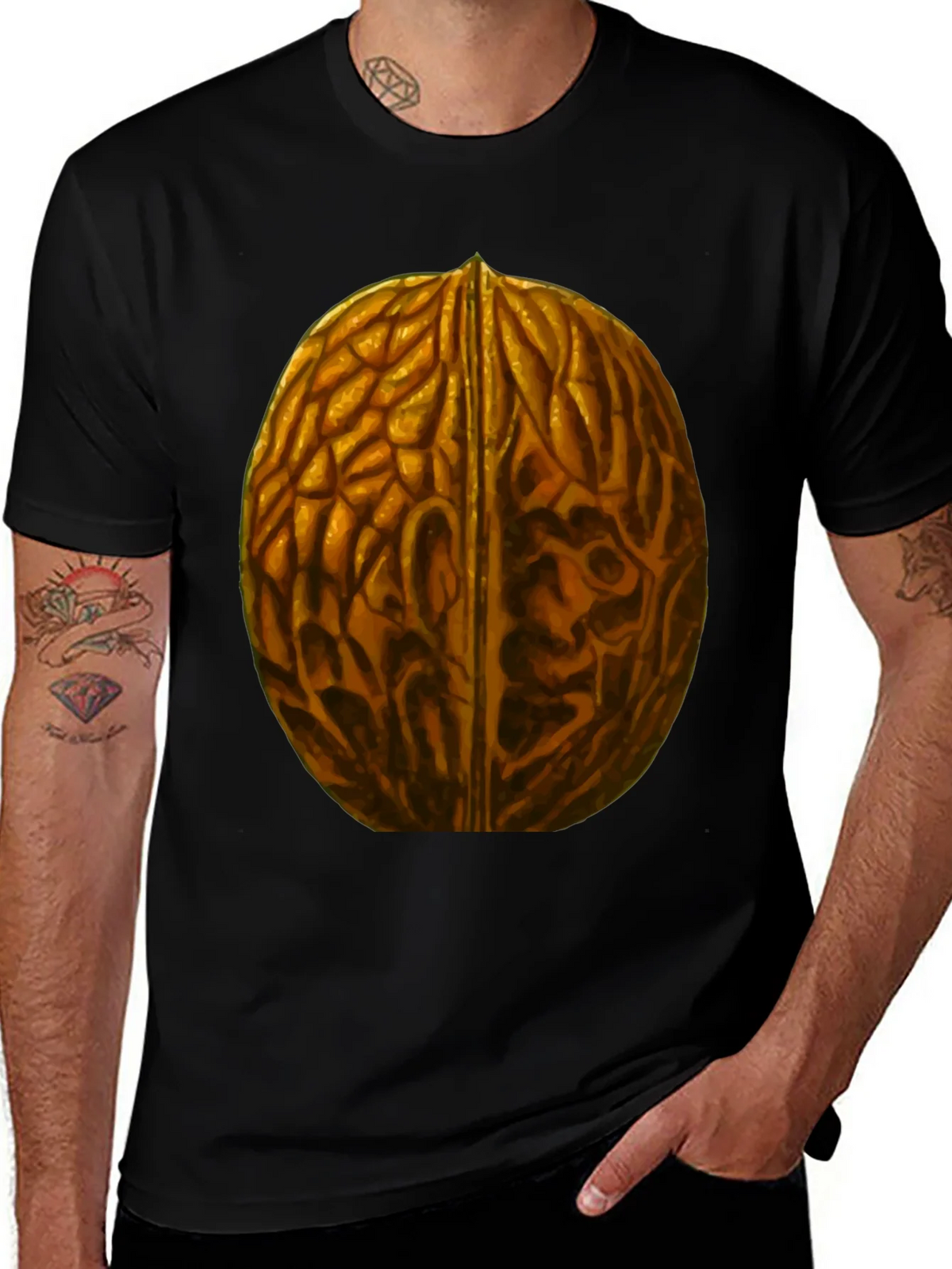 Walnut Brain T-Shirt product image 1