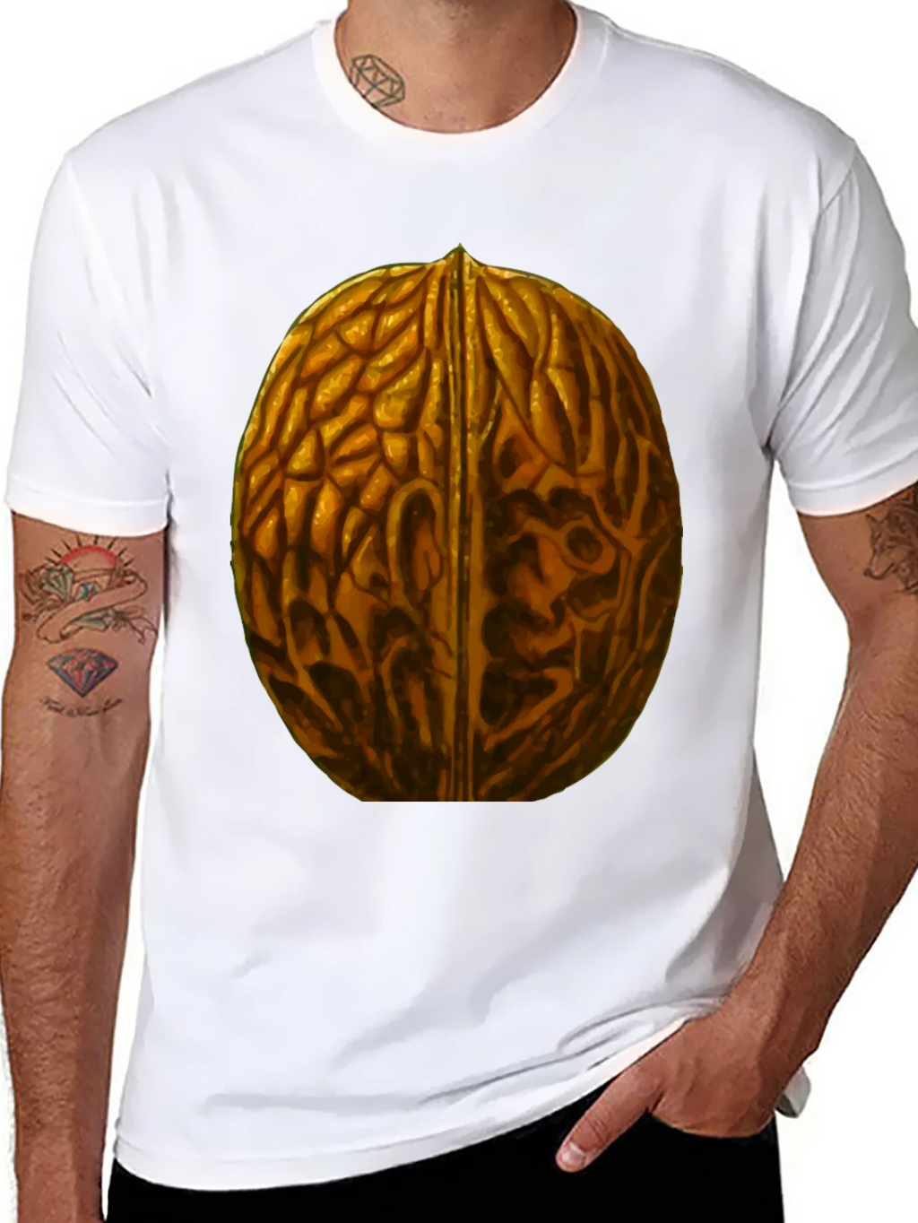 Walnut Brain T-Shirt product image 10