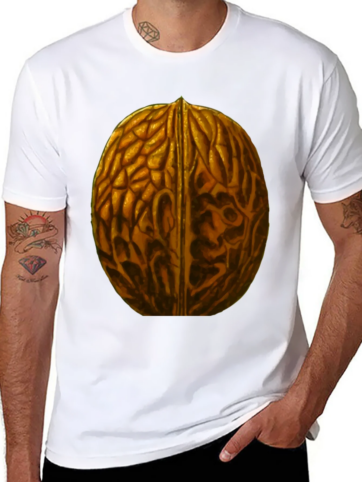Walnut Brain T-Shirt product image 10
