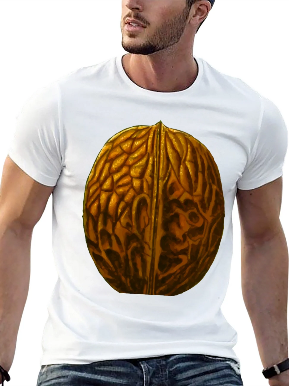 Walnut Brain T-Shirt product image 4