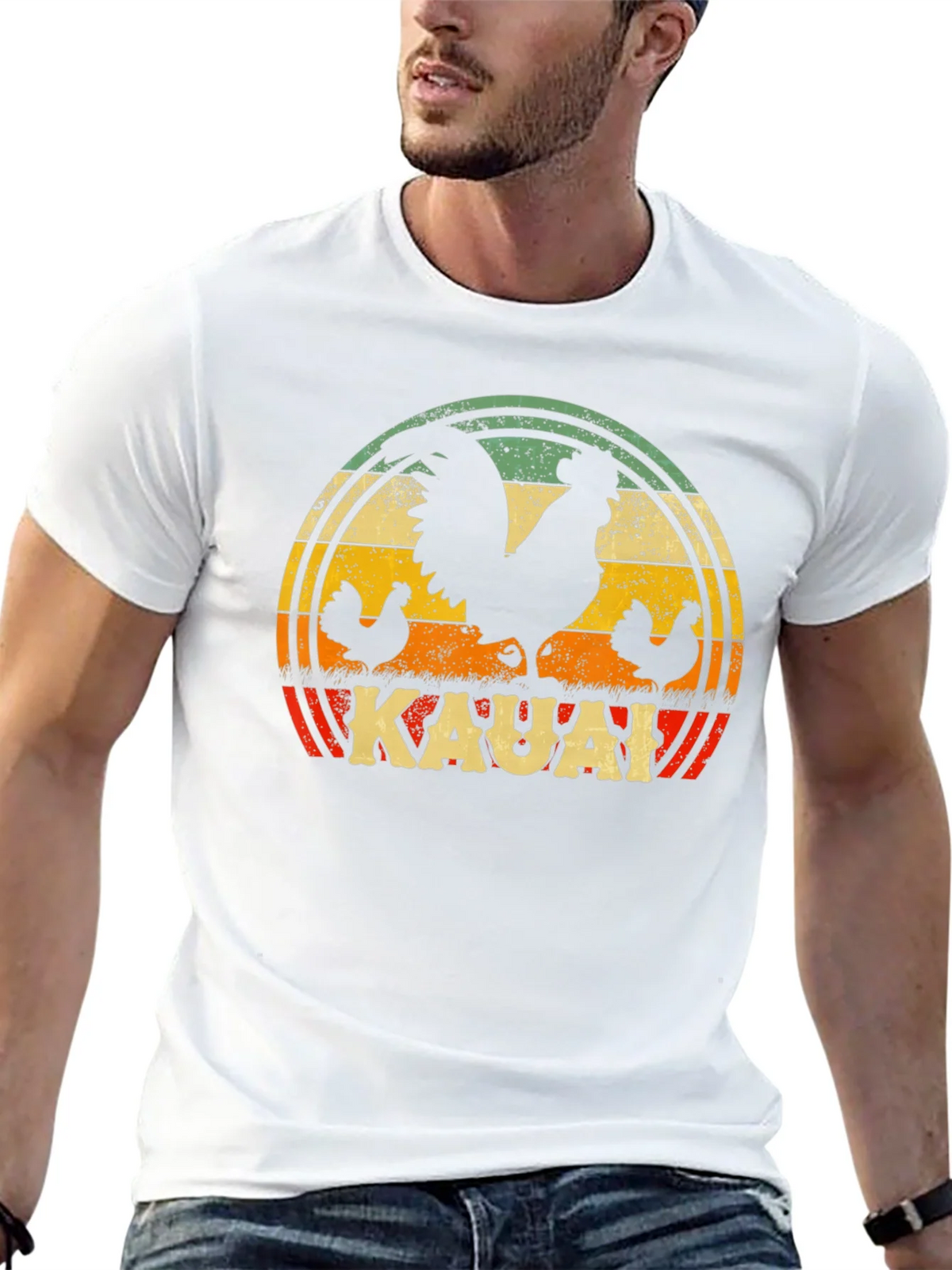 Kauai Rooster T-Shirt - Island Style product image 4