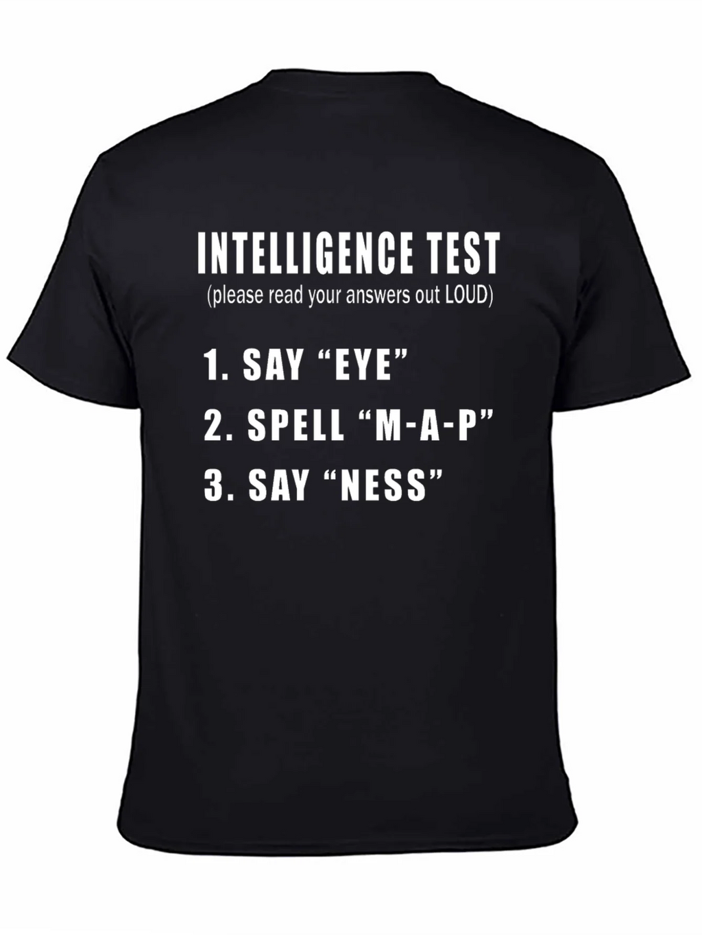 Intelligence Test Novelty T-Shirt product image 7
