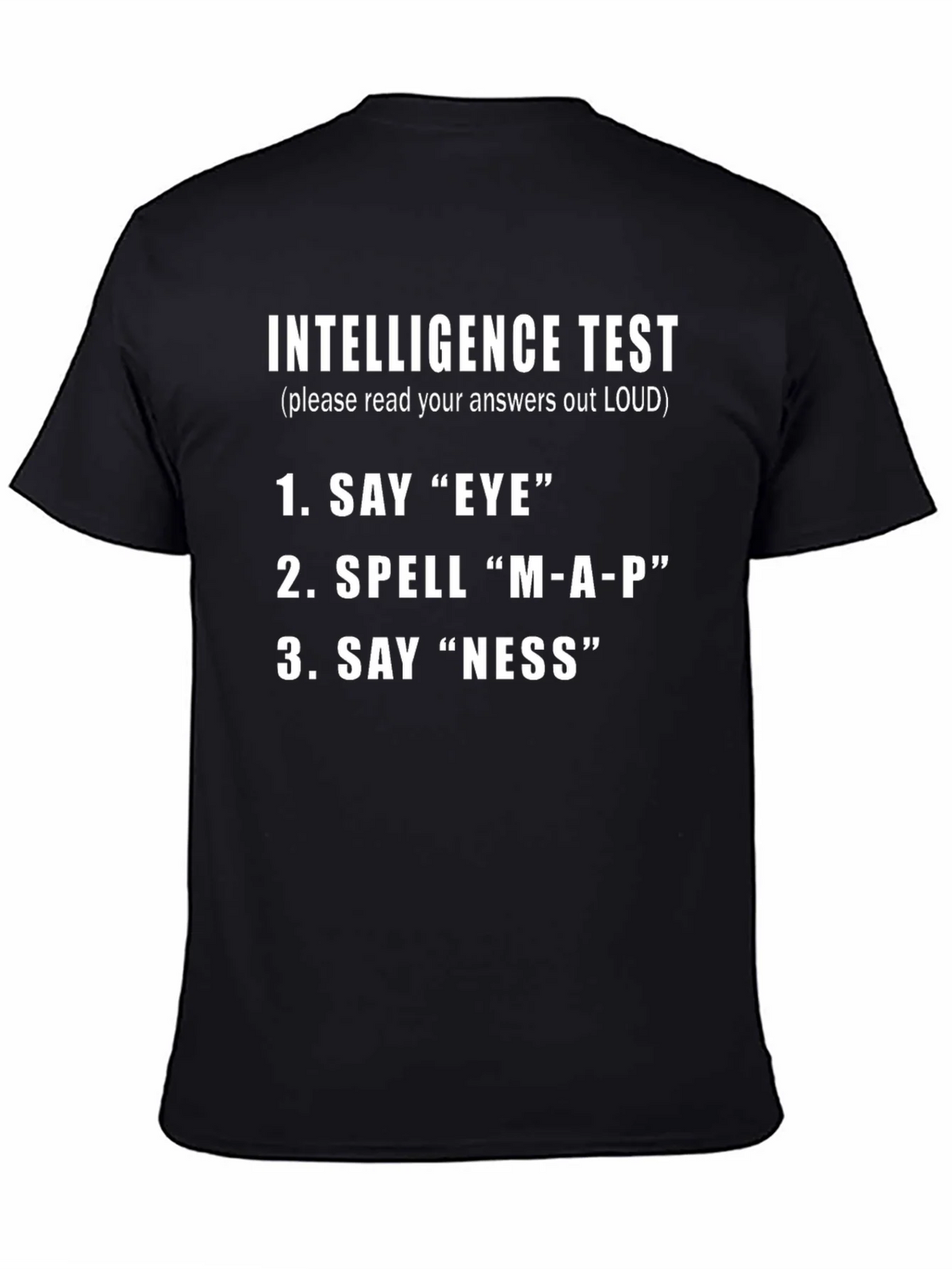 Intelligence Test Novelty T-Shirt product image 7