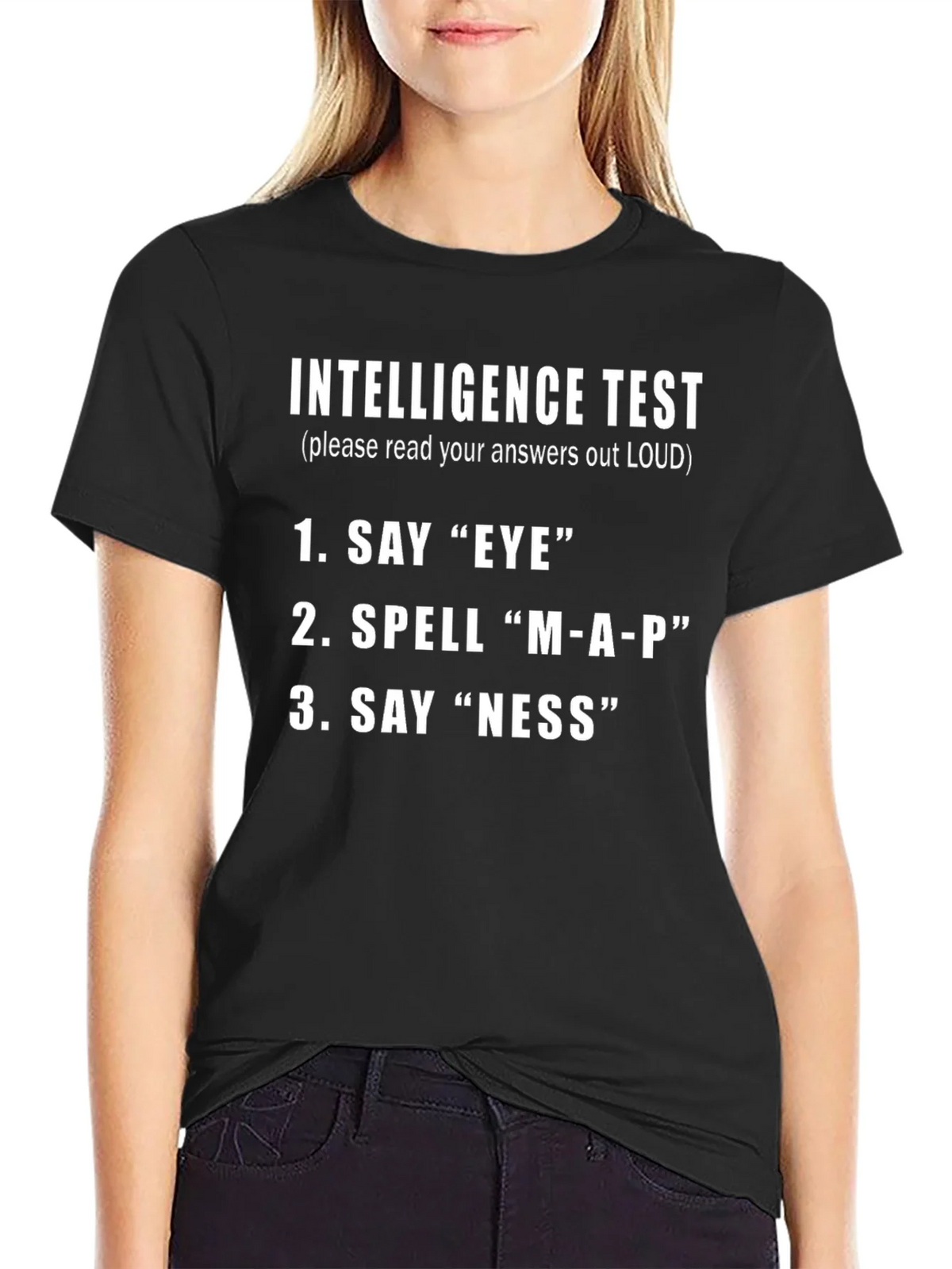 Intelligence Test Novelty T-Shirt product image 5