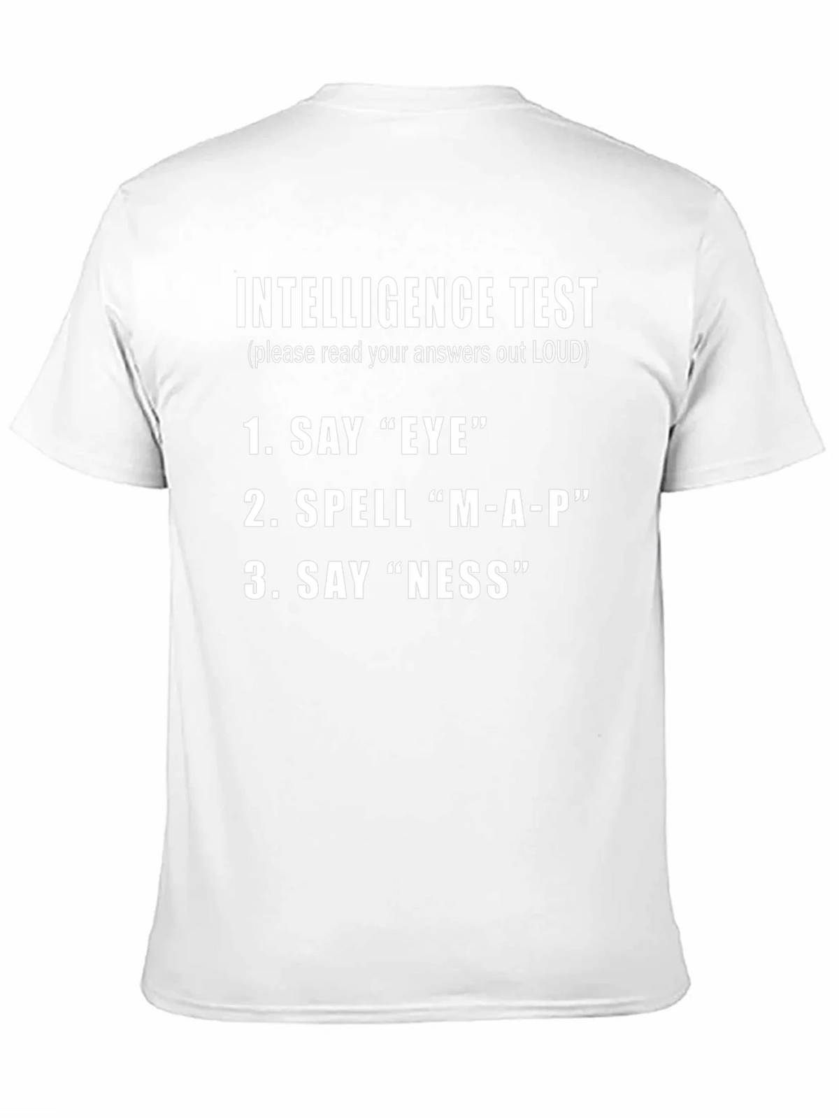 Intelligence Test Novelty T-Shirt product image 2