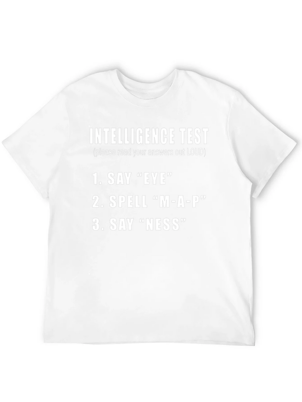 Intelligence Test Novelty T-Shirt product image 3