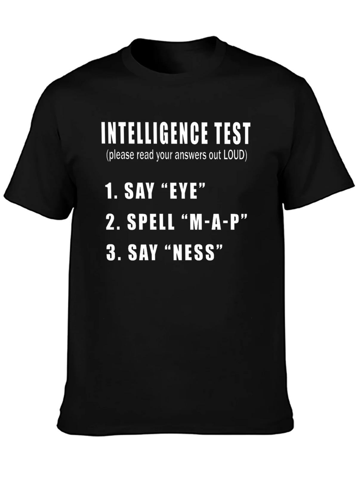 Intelligence Test Novelty T-Shirt product image 6