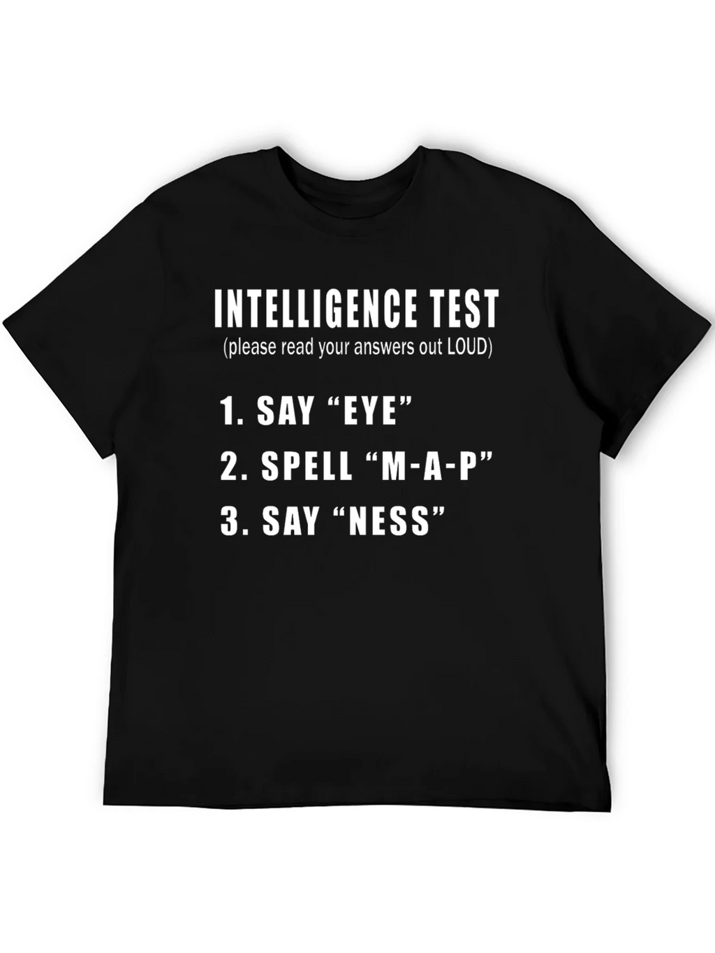 Intelligence Test Novelty T-Shirt product image 8