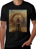 Abstract Art Graphic Tee - Black product image 1