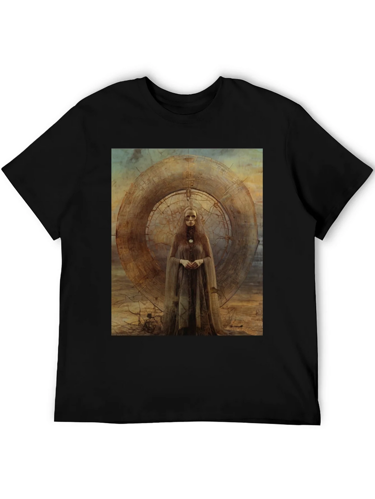 Abstract Art Graphic Tee - Black product image 8