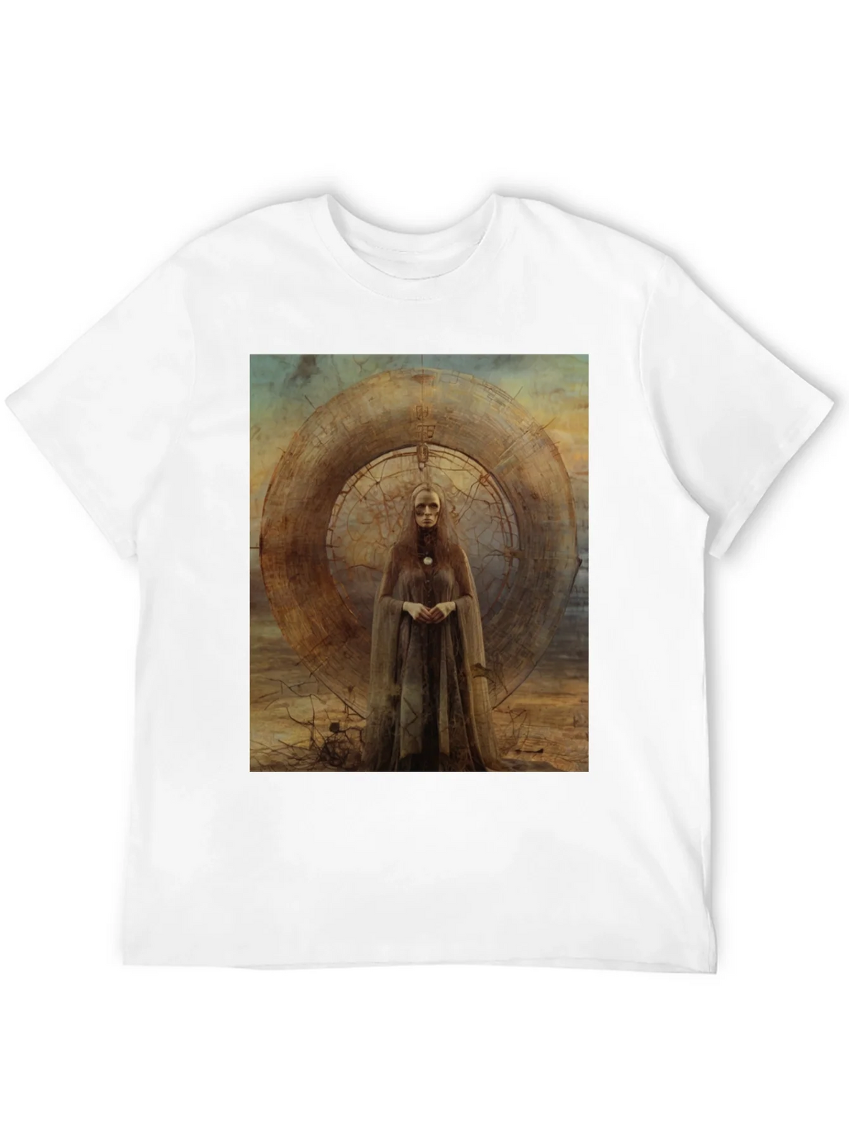 Abstract Art Graphic Tee - Black product image 3