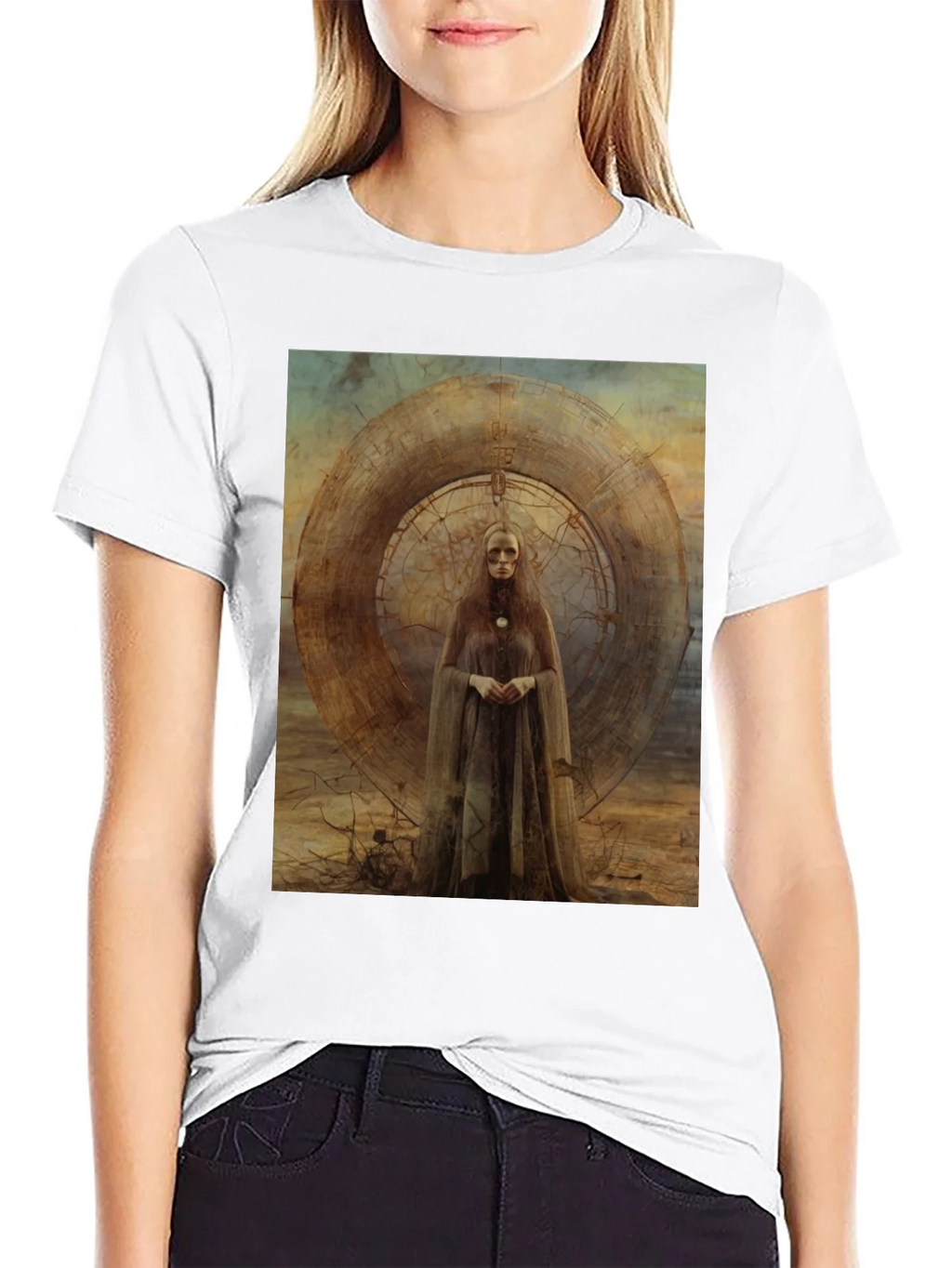 Abstract Art Graphic Tee - Black product image 11
