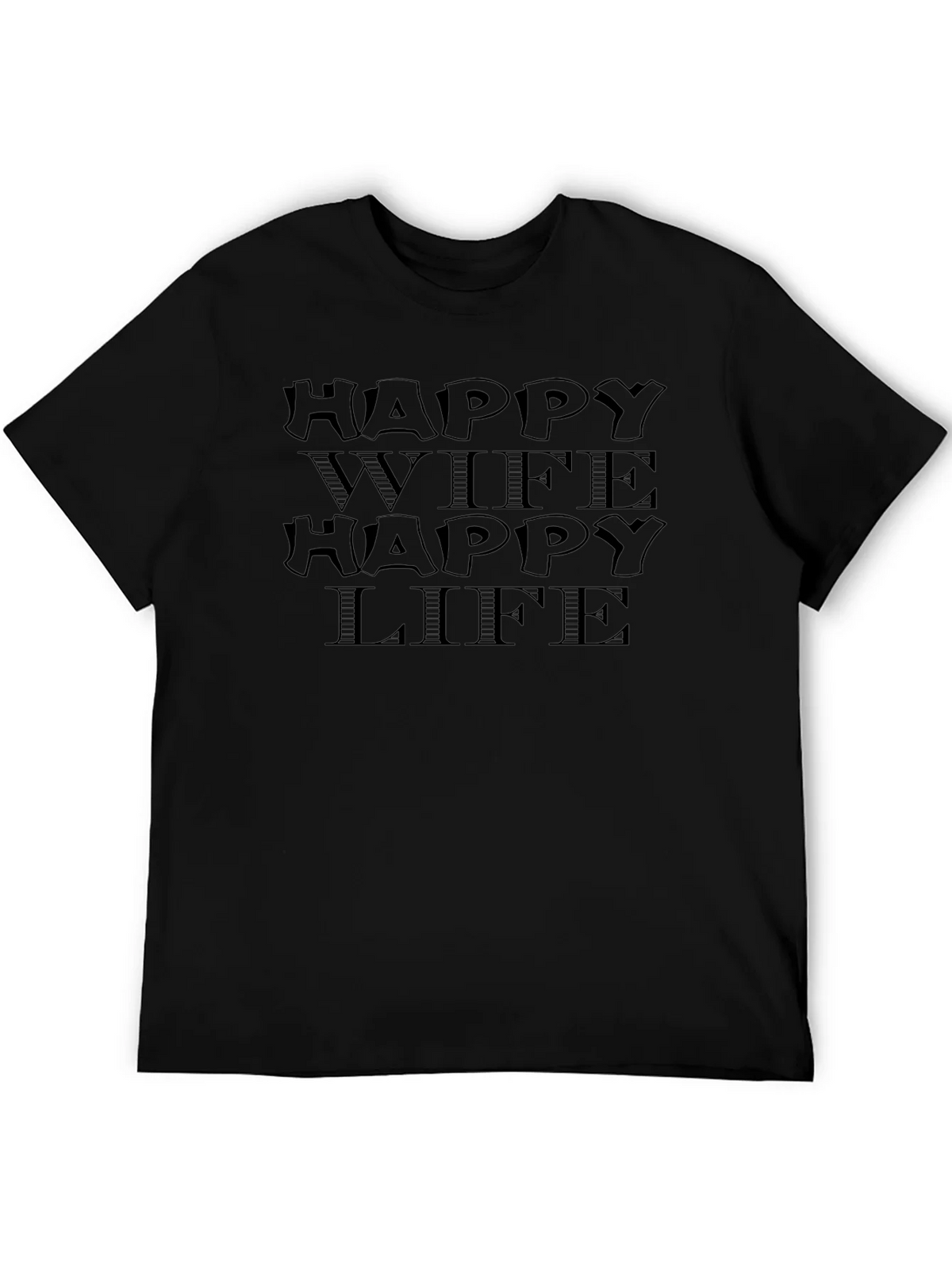 Happy Wife Life Graphic Tee product image 8