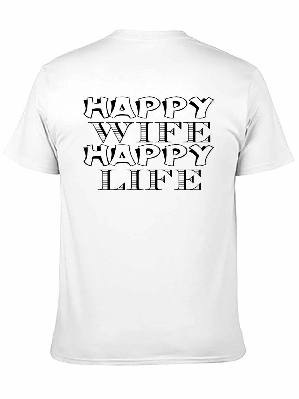 Happy Wife Life Graphic Tee product image 2