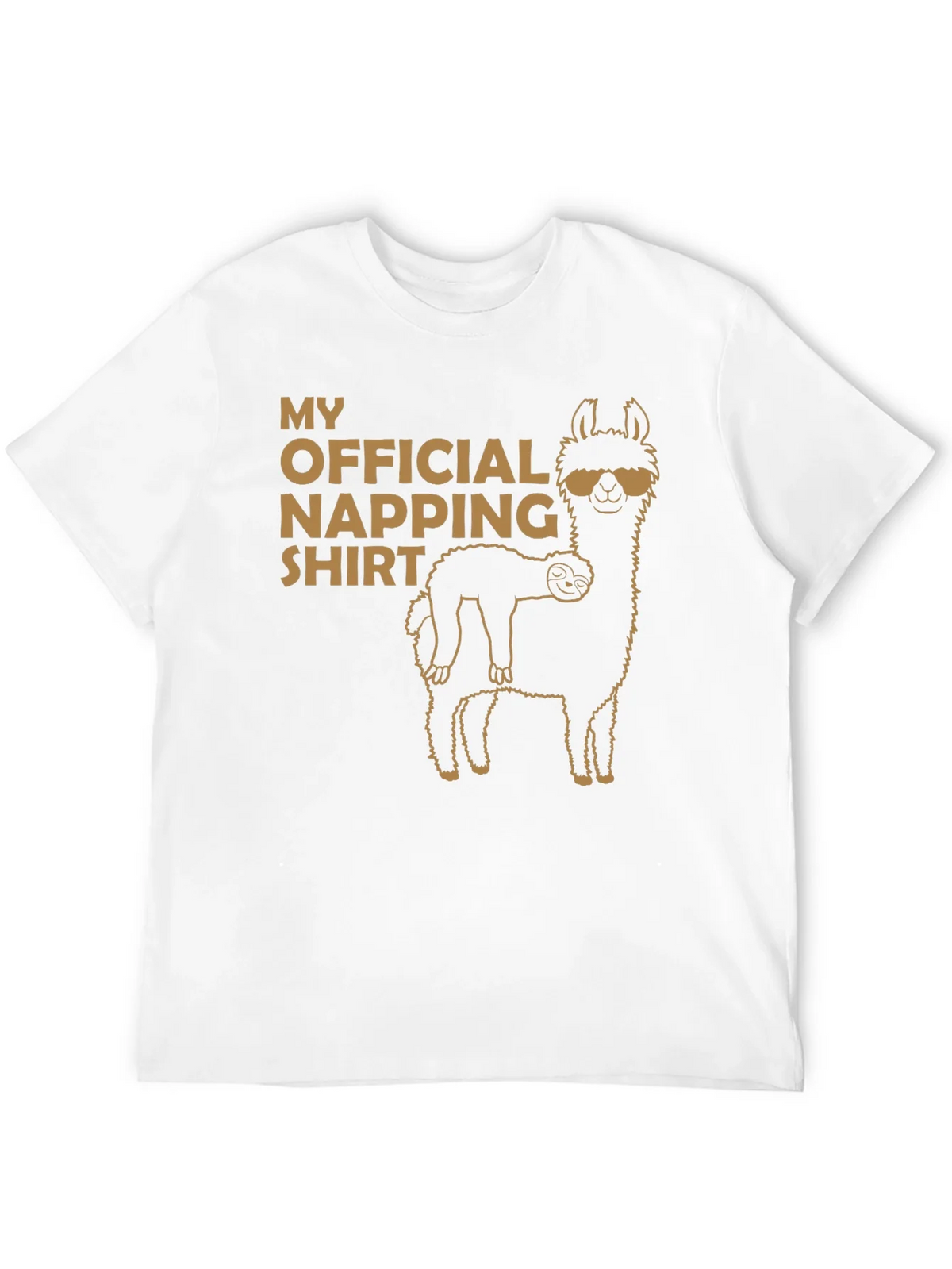 Official Napping Shirt - Llama and Sloth Tee product image 3