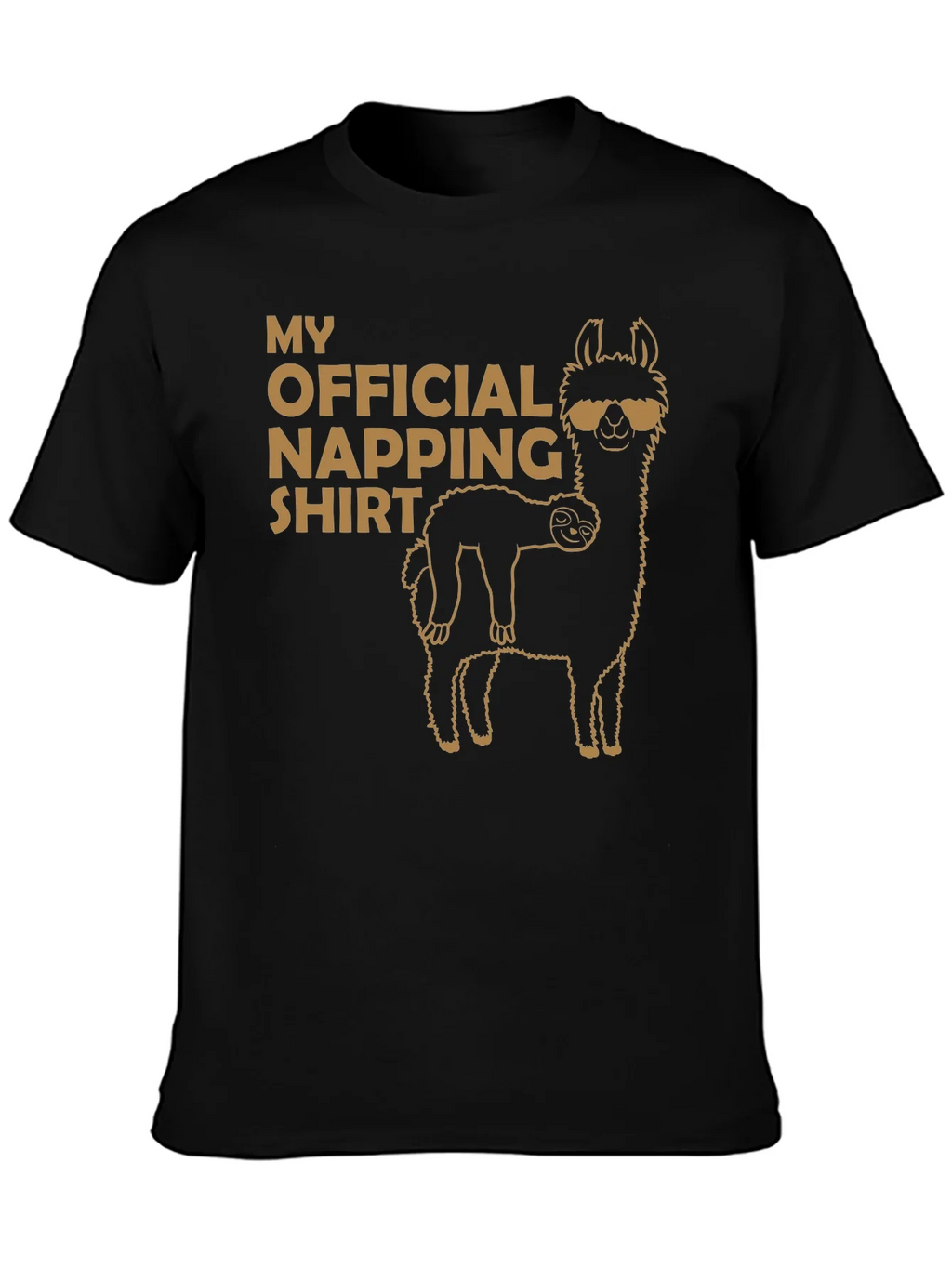 Official Napping Shirt - Llama and Sloth Tee product image 6