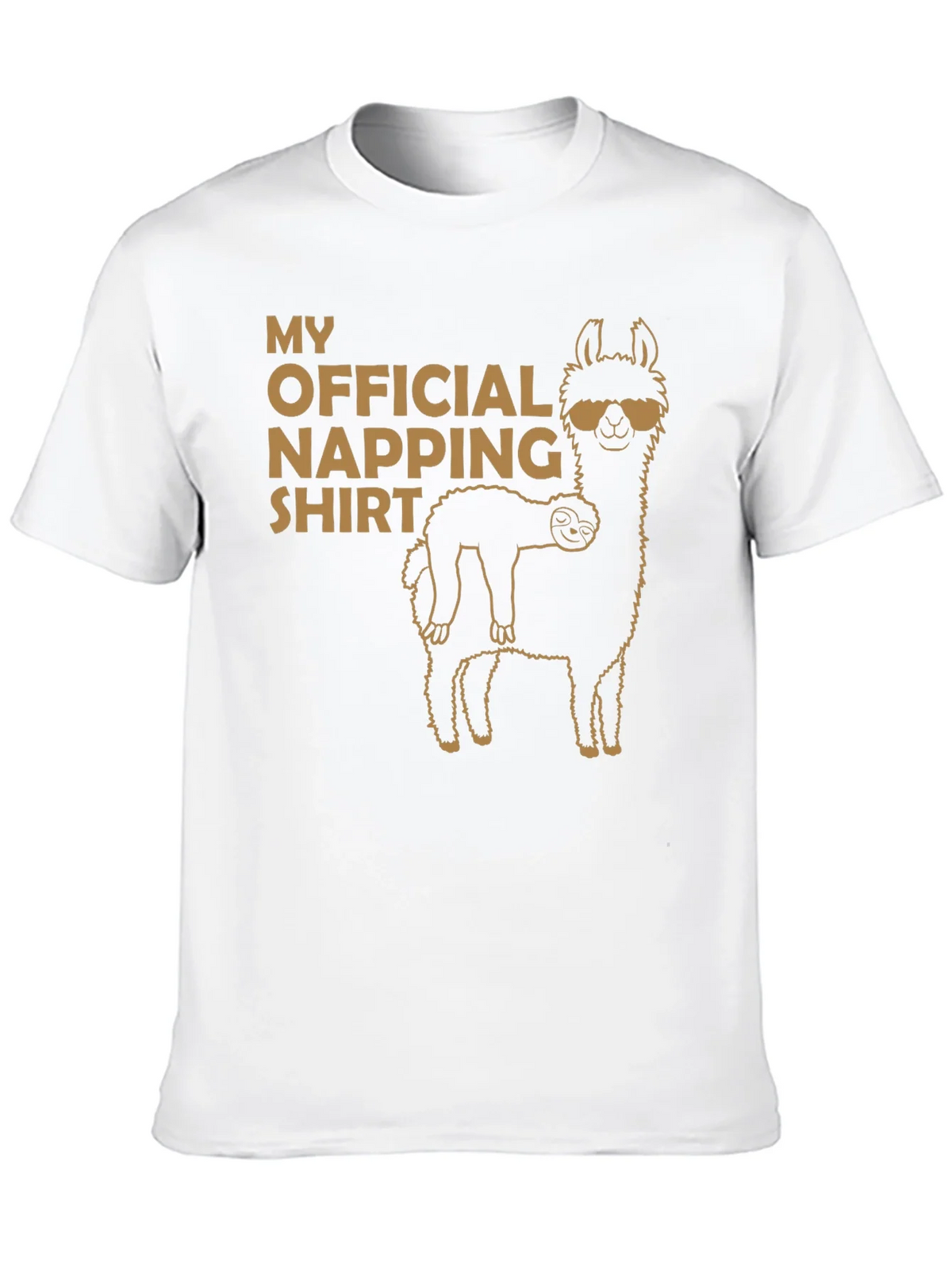 Official Napping Shirt - Llama and Sloth Tee product image 12