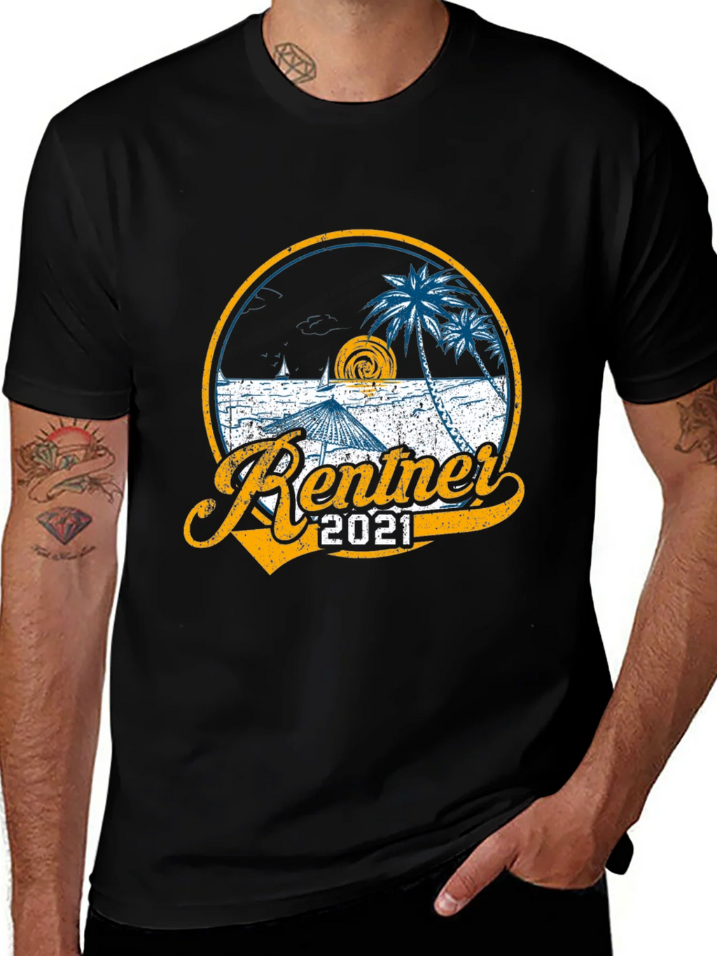 Retirement 2021 Beach T-Shirt product image 1