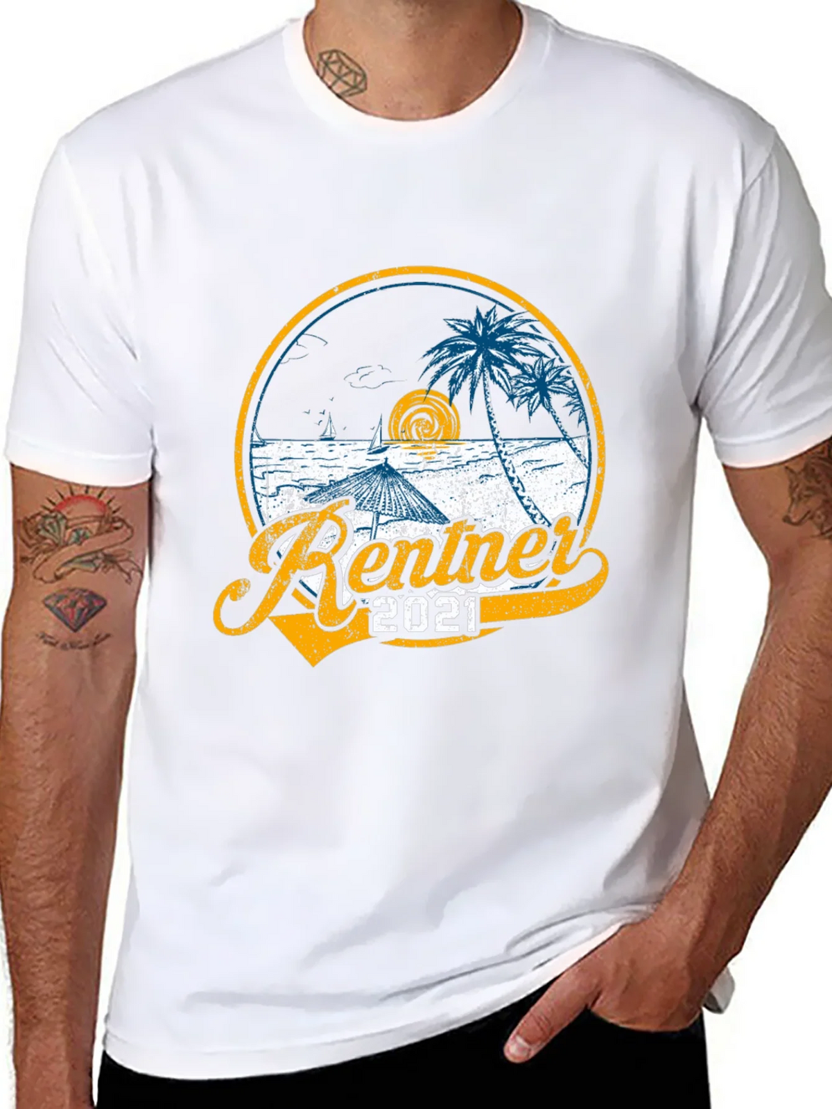 Retirement 2021 Beach T-Shirt product image 10