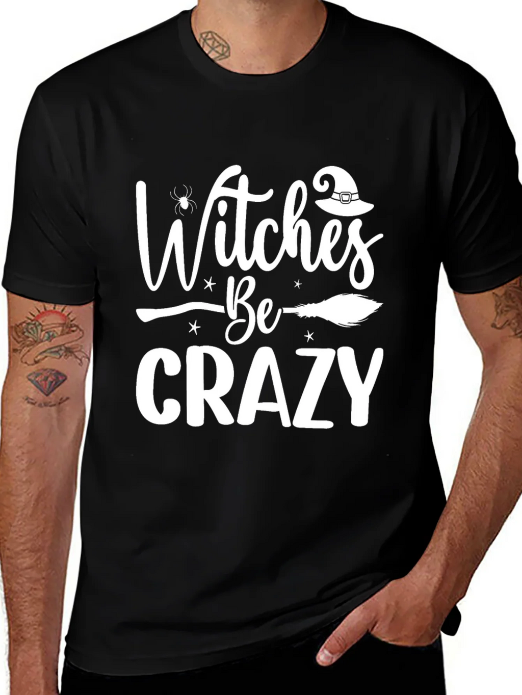 Witches Be Crazy Halloween T-Shirt product image 1