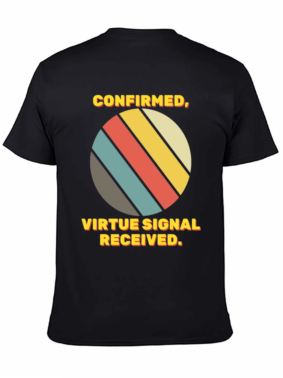 Virtue Signal Received T-Shirt - Retro Style product image 7