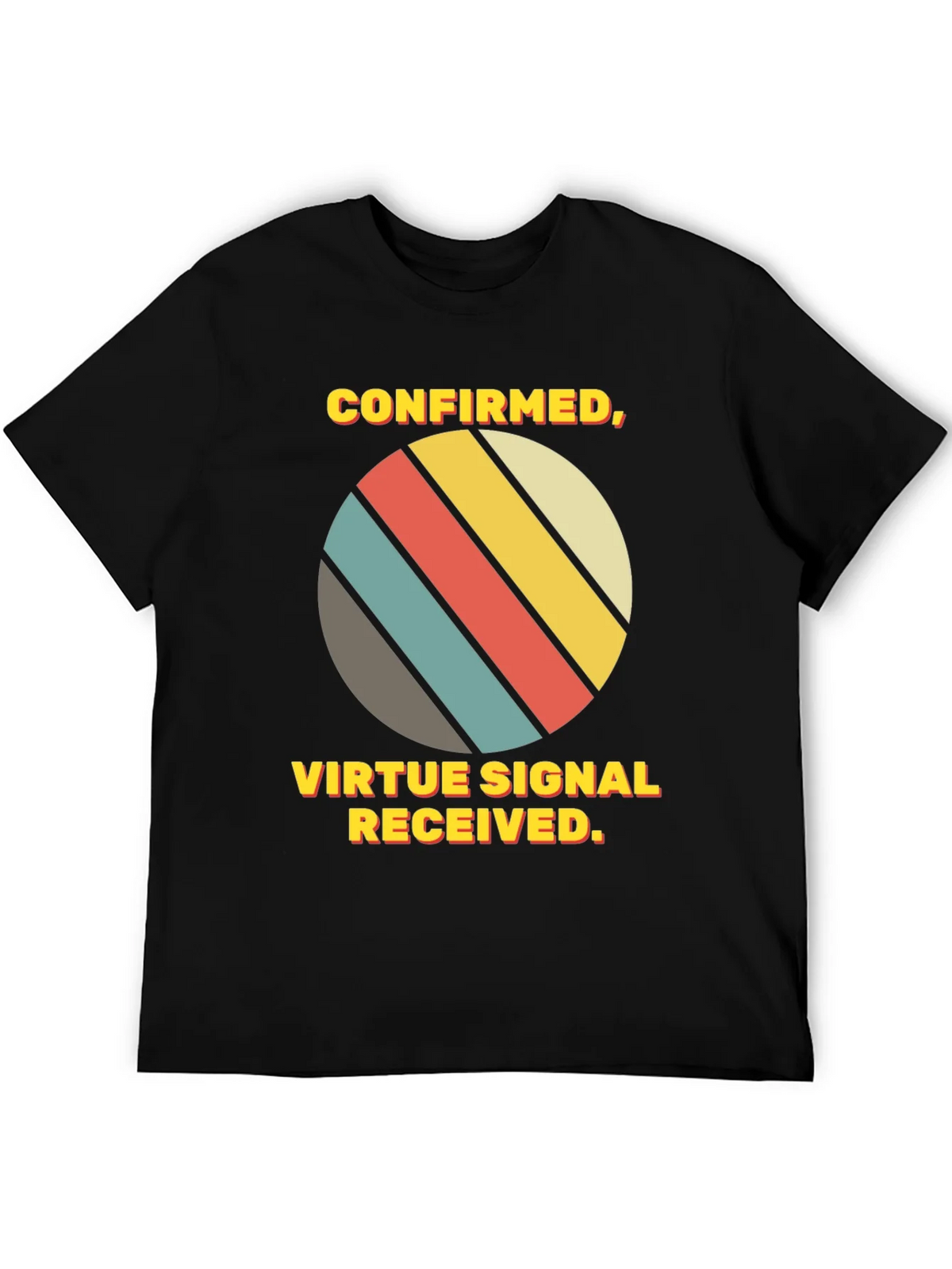 Virtue Signal Received T-Shirt - Retro Style product image 8