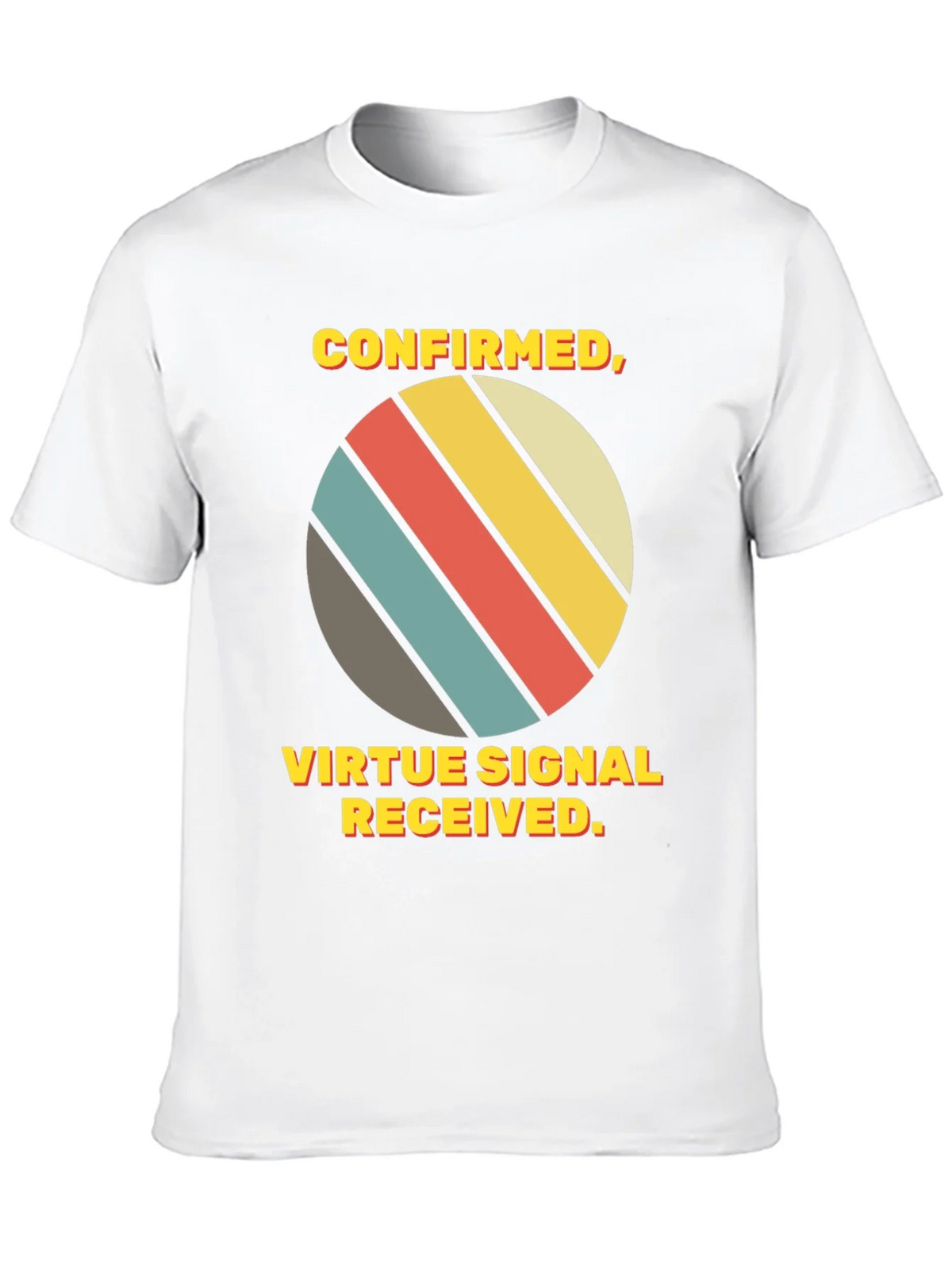 Virtue Signal Received T-Shirt - Retro Style product image 12