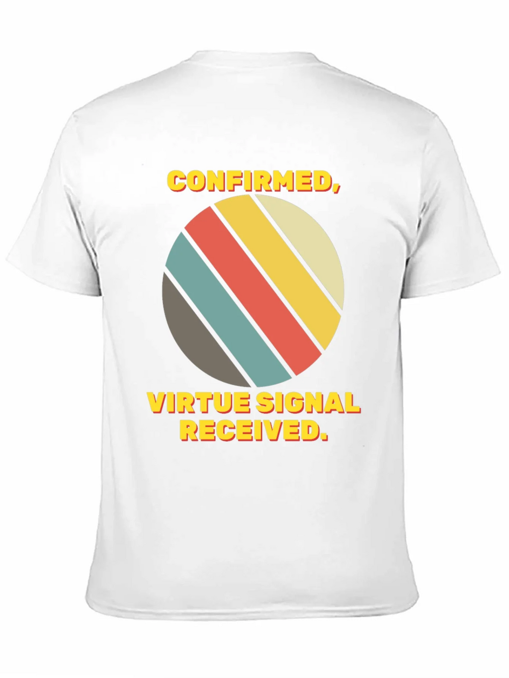 Virtue Signal Received T-Shirt - Retro Style product image 2