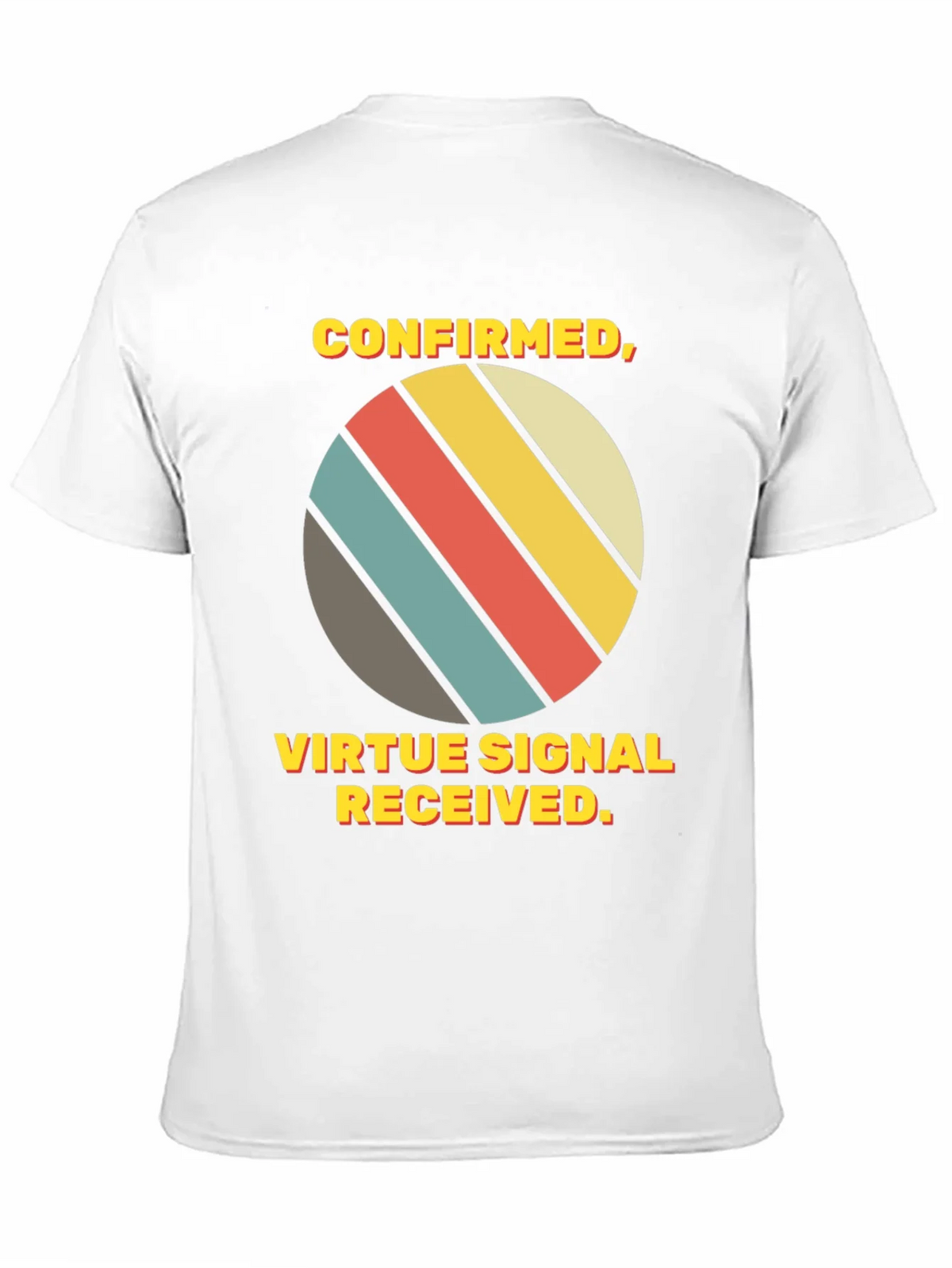 Virtue Signal Received T-Shirt - Retro Style product image 2