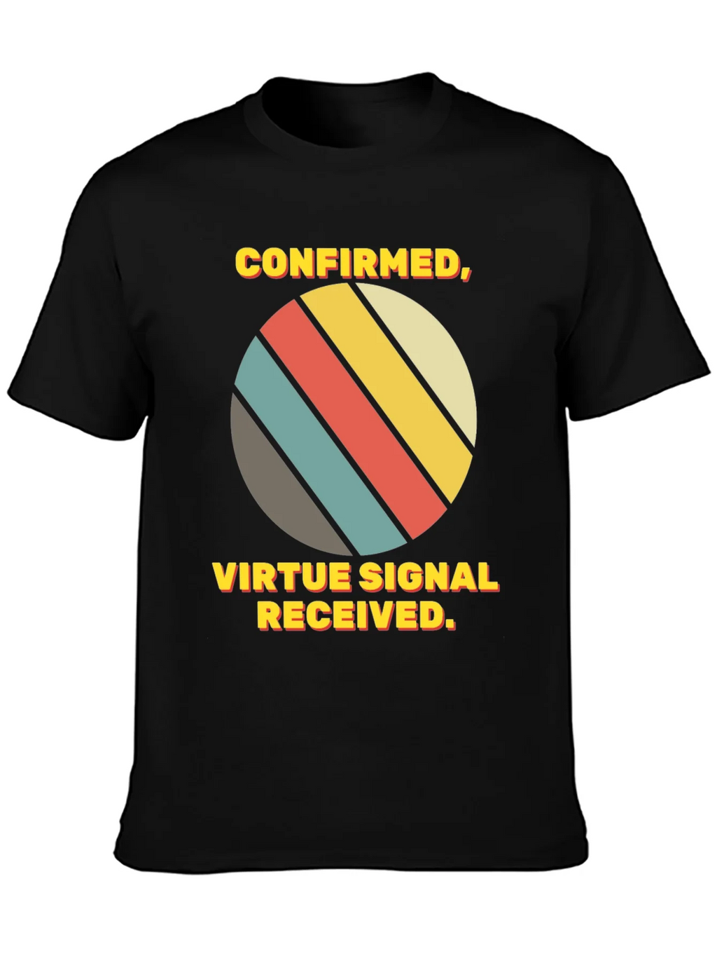 Virtue Signal Received T-Shirt - Retro Style product image 6