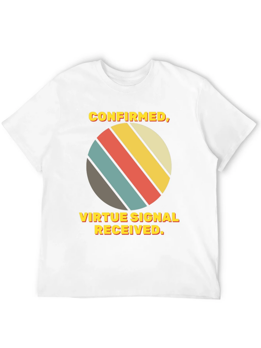 Virtue Signal Received T-Shirt - Retro Style product image 3