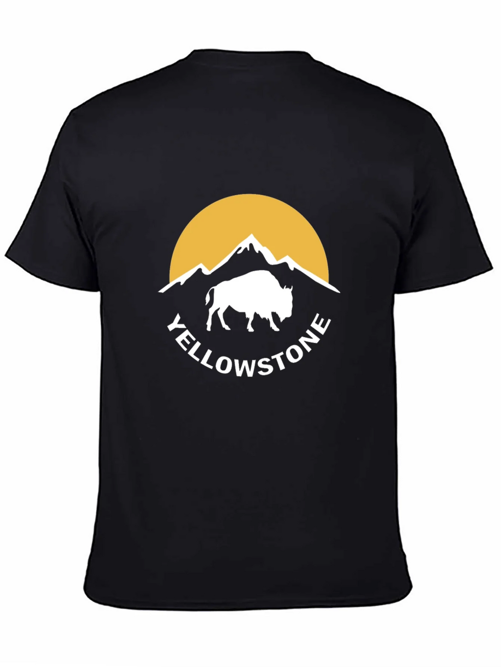 Yellowstone Buffalo Graphic Tee - Black product image 7