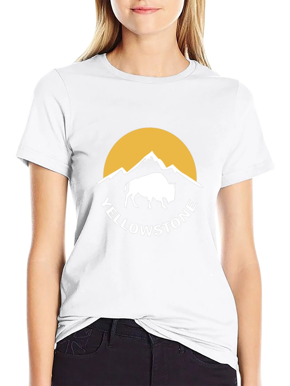 Yellowstone Buffalo Graphic Tee - Black product image 11