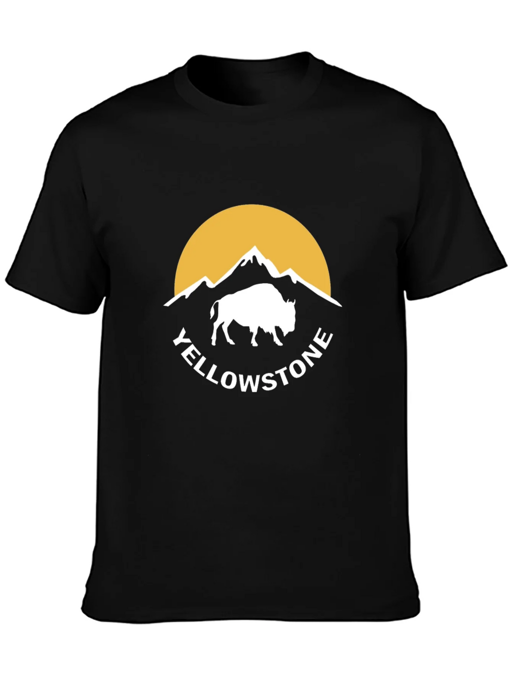 Yellowstone Buffalo Graphic Tee - Black product image 6