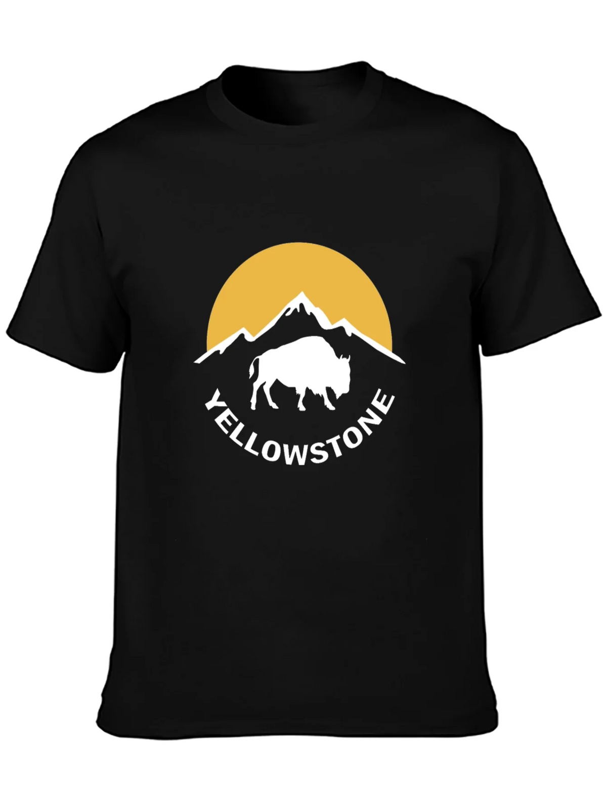 Yellowstone Buffalo Graphic Tee - Black product image 6