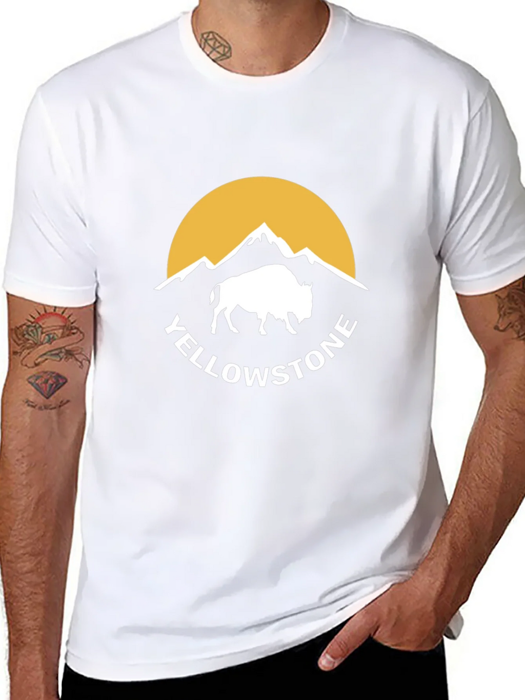 Yellowstone Buffalo Graphic Tee - Black product image 10