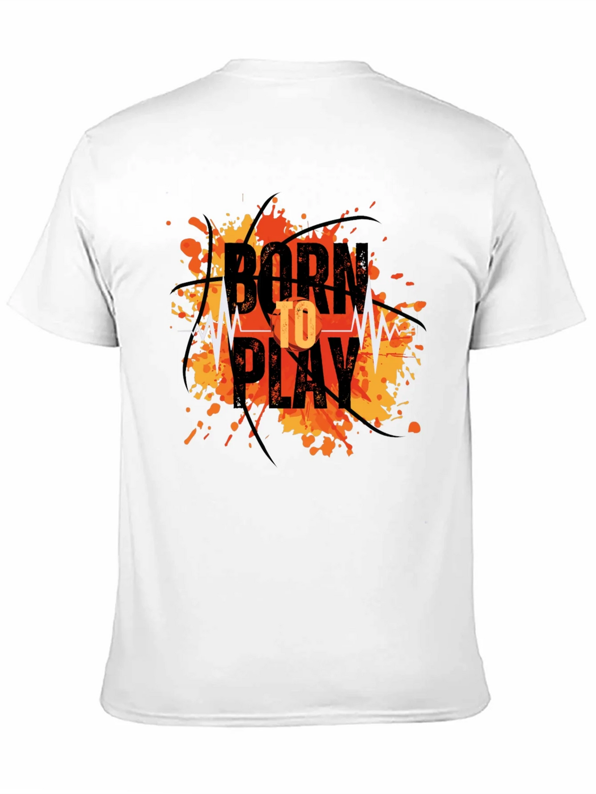 Born to Play Graphic T-Shirt - Mens Black Tee product image 2