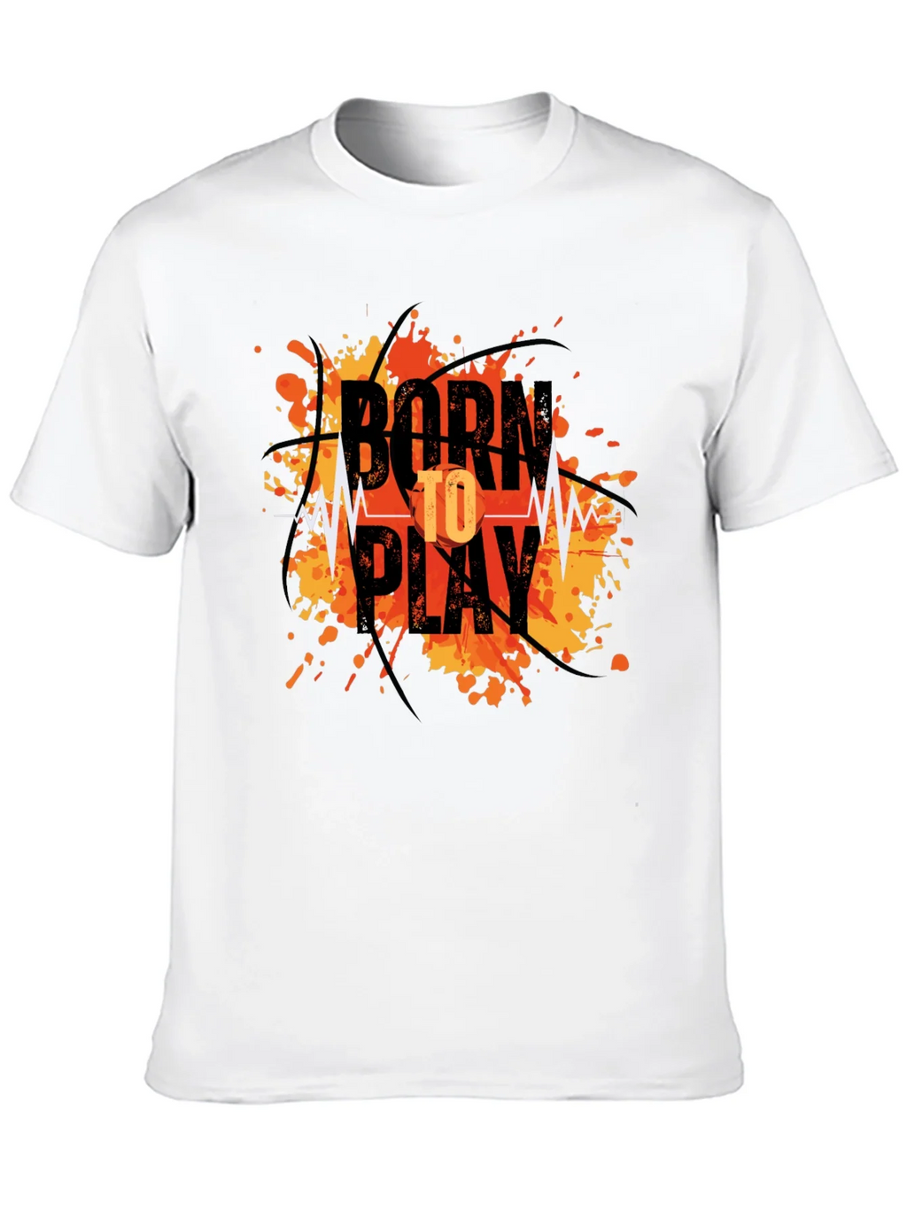 Born to Play Graphic T-Shirt - Mens Black Tee product image 12