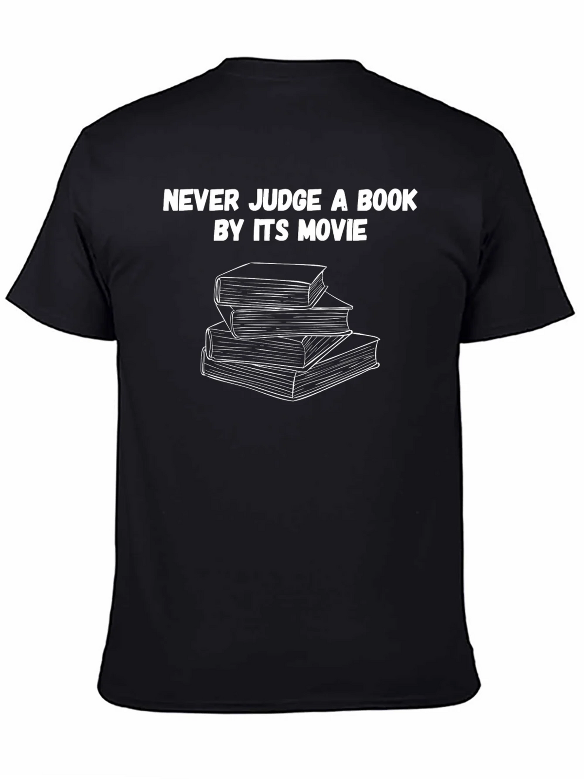 Never Judge a Book by Its Movie T-Shirt product image 4