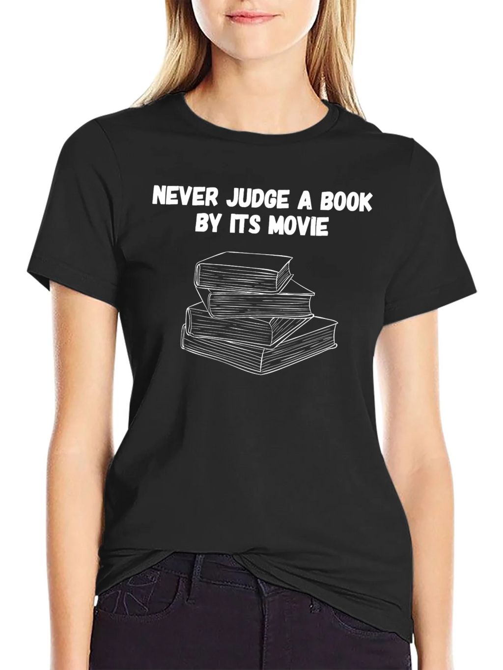 Never Judge a Book by Its Movie T-Shirt product image 3
