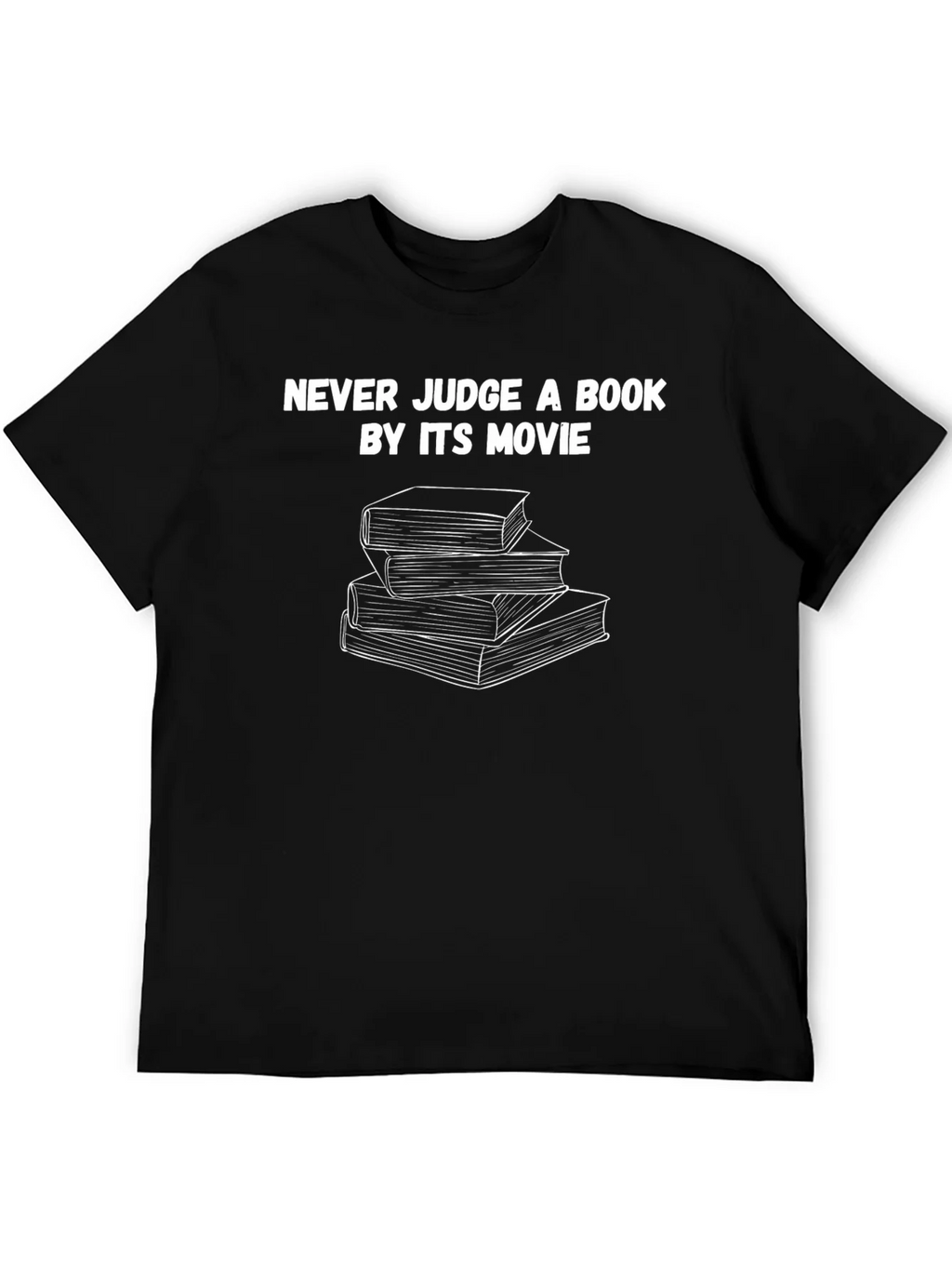 Never Judge a Book by Its Movie T-Shirt product image 5
