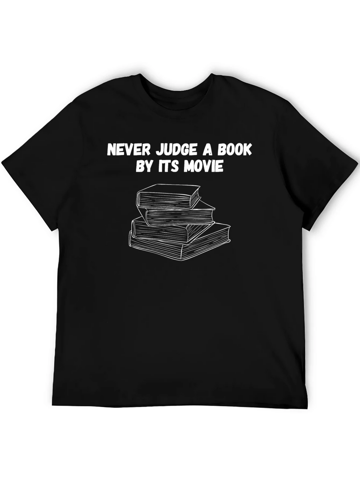 Never Judge a Book by Its Movie T-Shirt product image 5