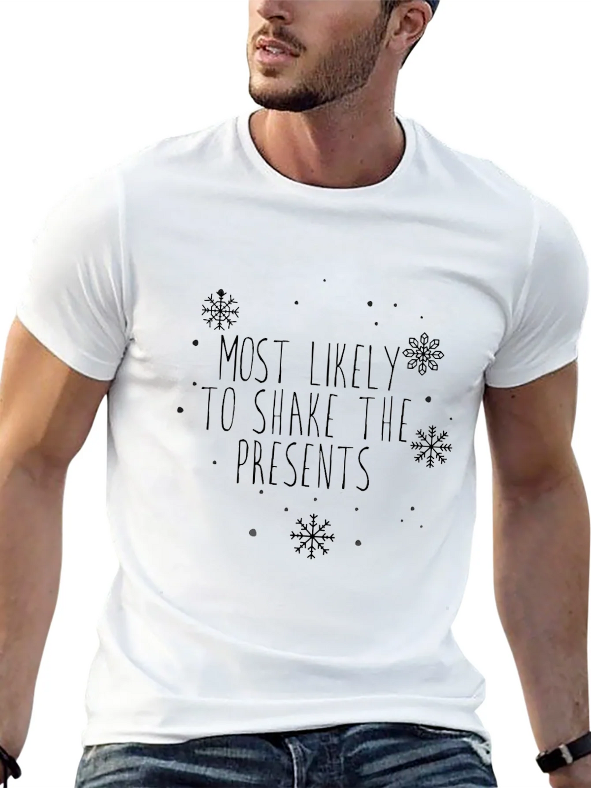 Shake the Presents T-Shirt - Holiday Fun product image 4