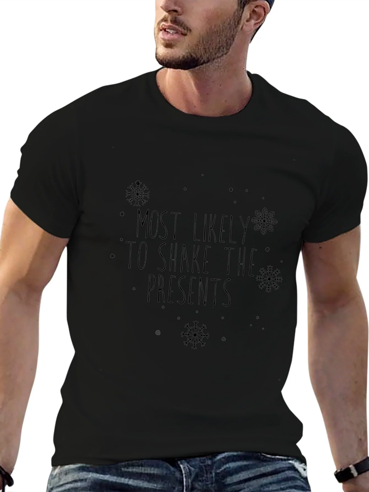 Shake the Presents T-Shirt - Holiday Fun product image 9