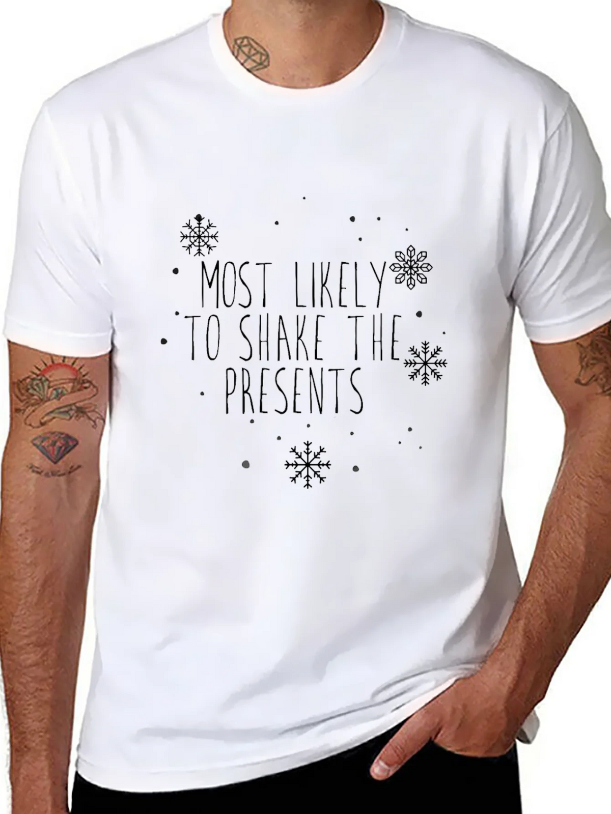 Shake the Presents T-Shirt - Holiday Fun product image 10