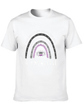 Acknowledge Asexual Pride Rainbow Tee product image 1